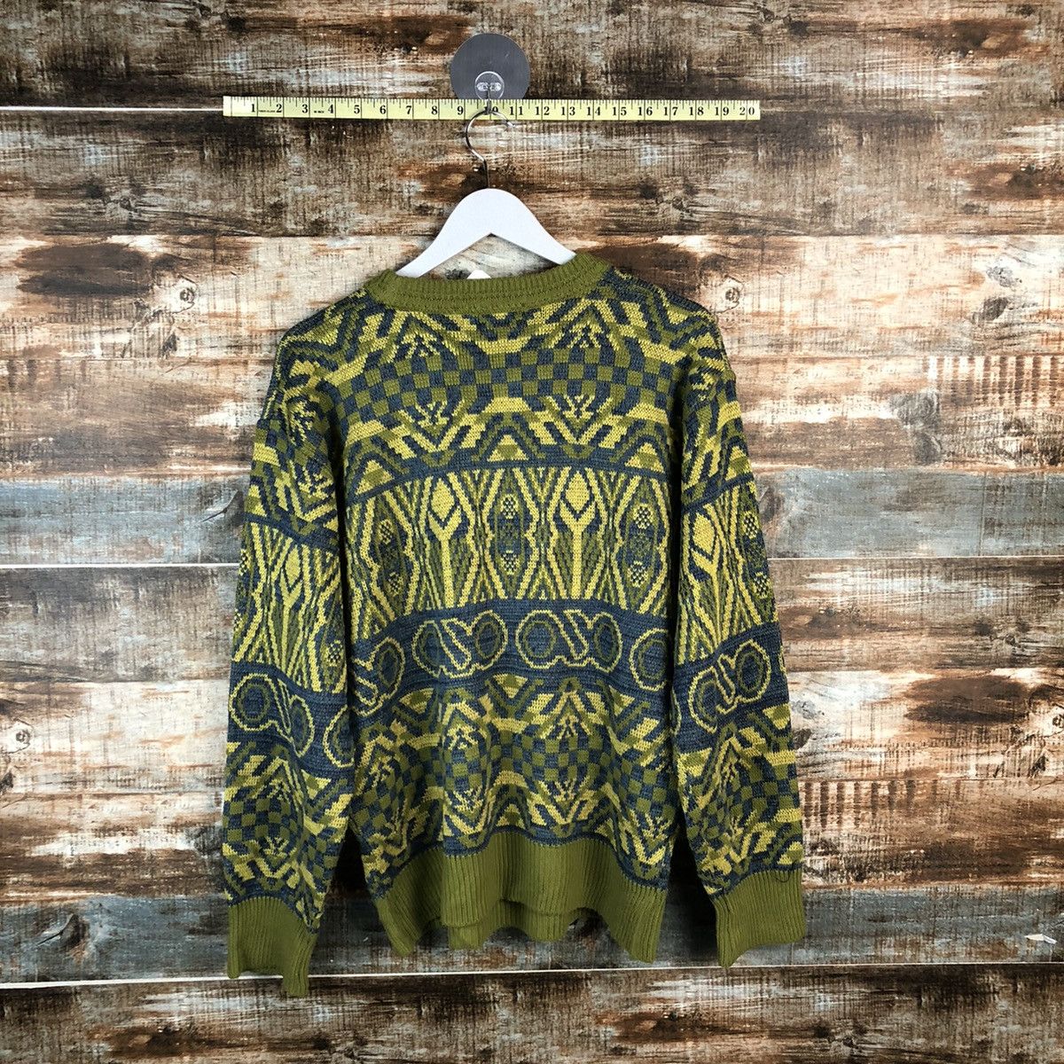 Homespun Knitwear DL Birs Eye View vintage Green Knitwear #C164 Size US M / EU 48-50 / 2 - 12 Thumbnail
