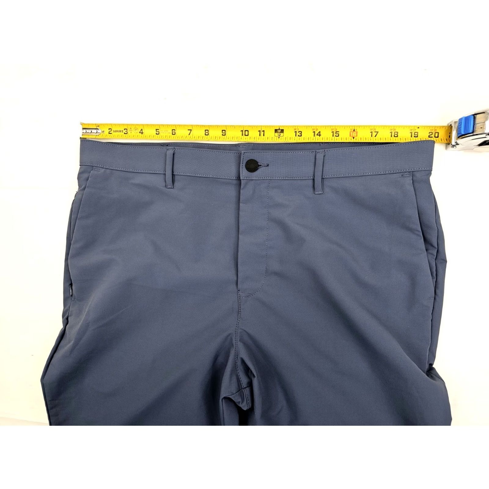 Banana Republic Banana Republic Performance Golf Flat Front Pants Men 40x29 Blue Regular Inseam 29 Khakis Solid Pockets Golf Theme Mens Size US 40 / EU 56 - 5 Thumbnail