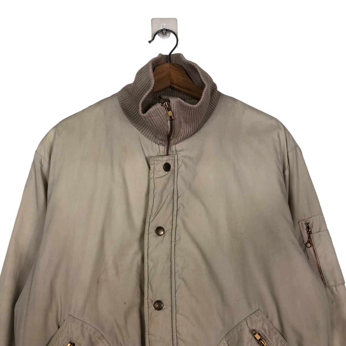 Japanese Brand 🔥Vintage Bomber Jacket Big John Issey Miyake Size US M / EU 48-50 / 2 - 3 Thumbnail