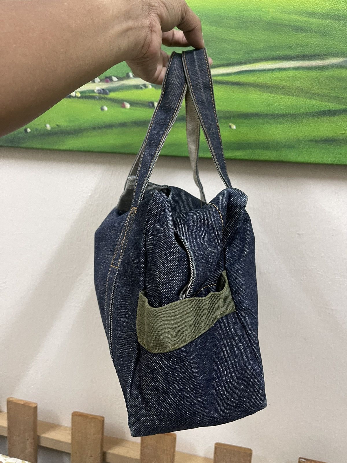 Yohji Yamamoto Yohji Ysaccs x Pour Tous denim bag Size ONE SIZE - 7 Thumbnail