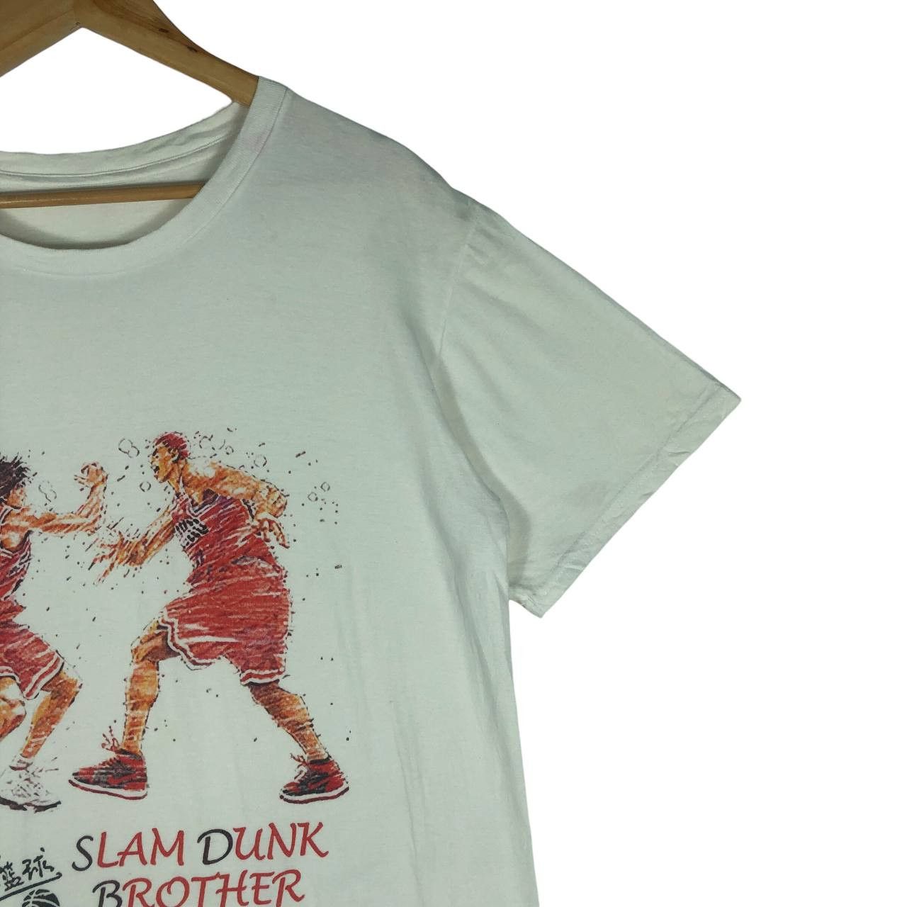 Anime × Japanese Brand × Vintage Vintage Slam Dunk Brother Anime Basketball T-shirt Size US M / EU 48-50 / 2 - 4 Thumbnail