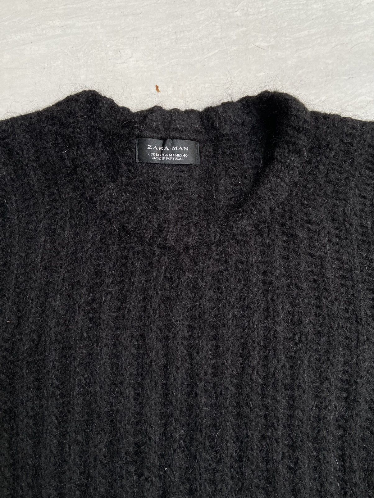 Zara ZARA MAN Black Knit Sweater Size US S / EU 44-46 / 1 - 10 Thumbnail