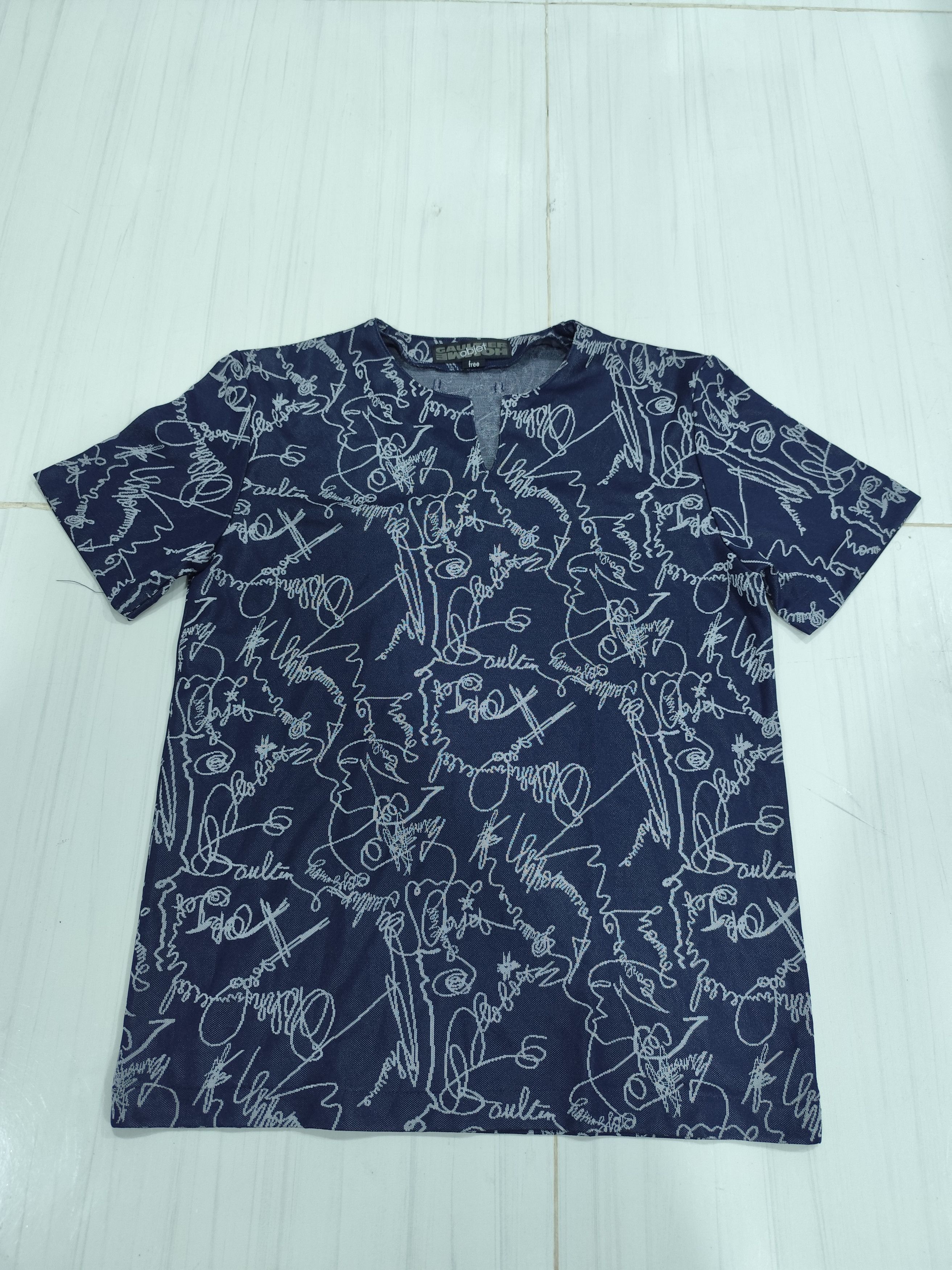 Jean Paul Gaultier Vintage JEAN PAUL GAULTIER Objet Homme 1999 Tee