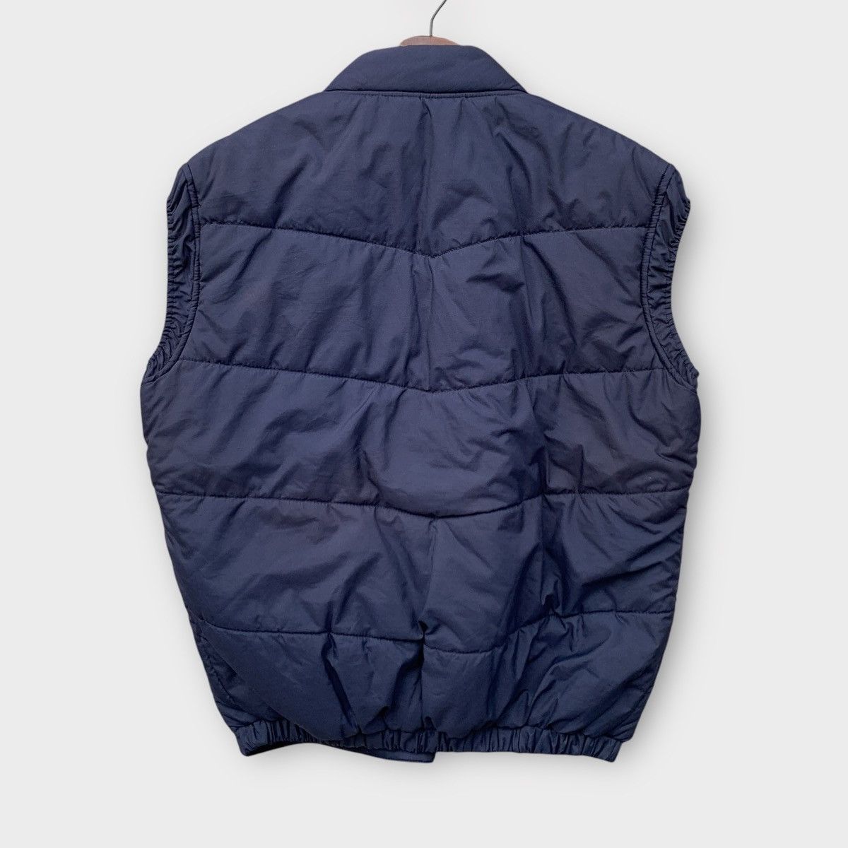 Adidas Vintage 1980s Adidas Nylon Puffer Vest Jacket Size US M / EU 48-50 / 2 - 2 Thumbnail