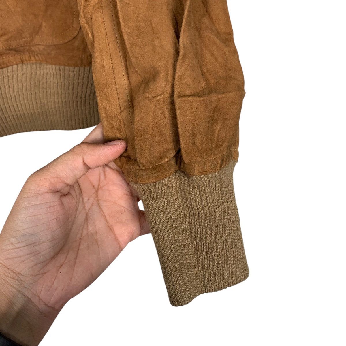 Japanese Brand Japanese Brand Reversible Leather Bomber Jacket Size S / US 4 / IT 40 - 13 Thumbnail
