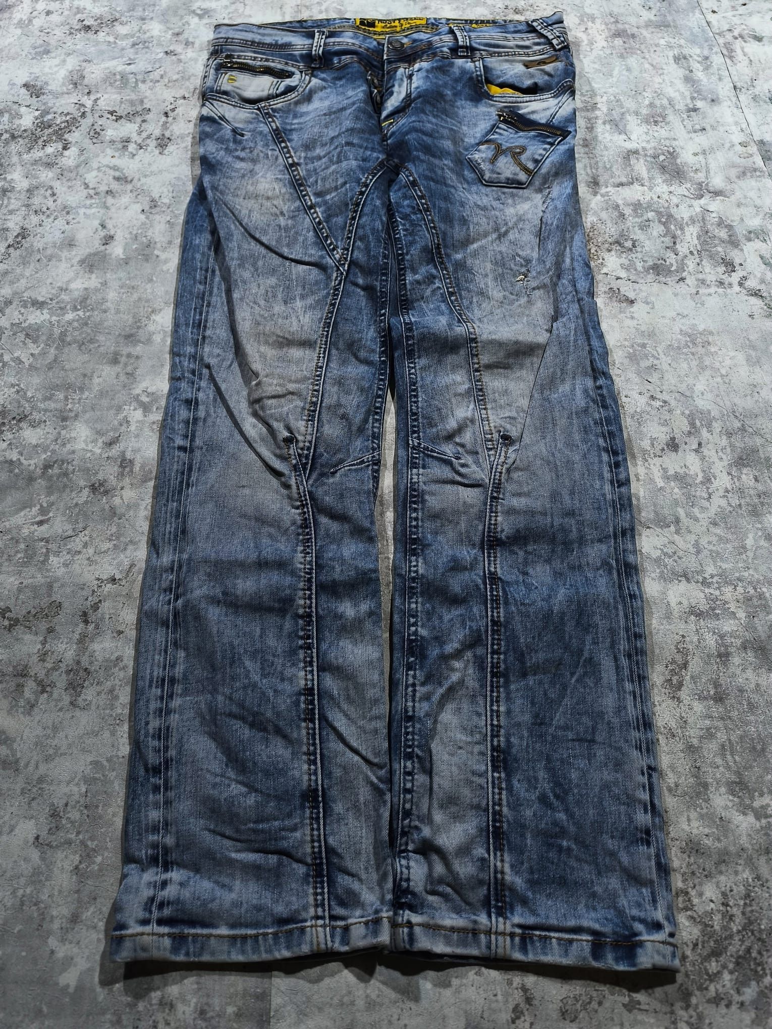 Hysteric Glamour distressed biker denim jeans Size US 34 / EU 50 - 7 Thumbnail