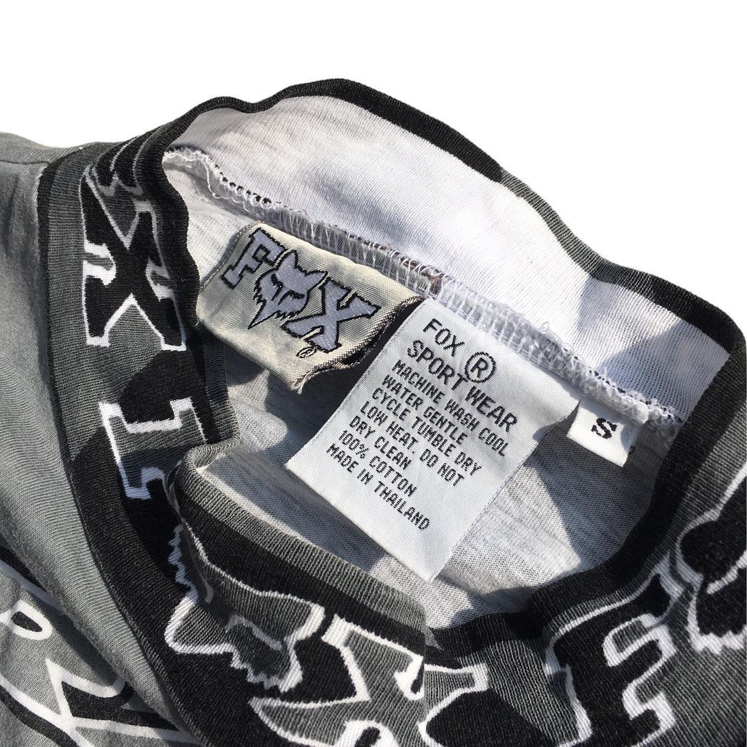 Fox Racing Vintage 90s Fox Racing Team AOP Long Sleeve Size US L / EU 52-54 / 3 - 2 Thumbnail