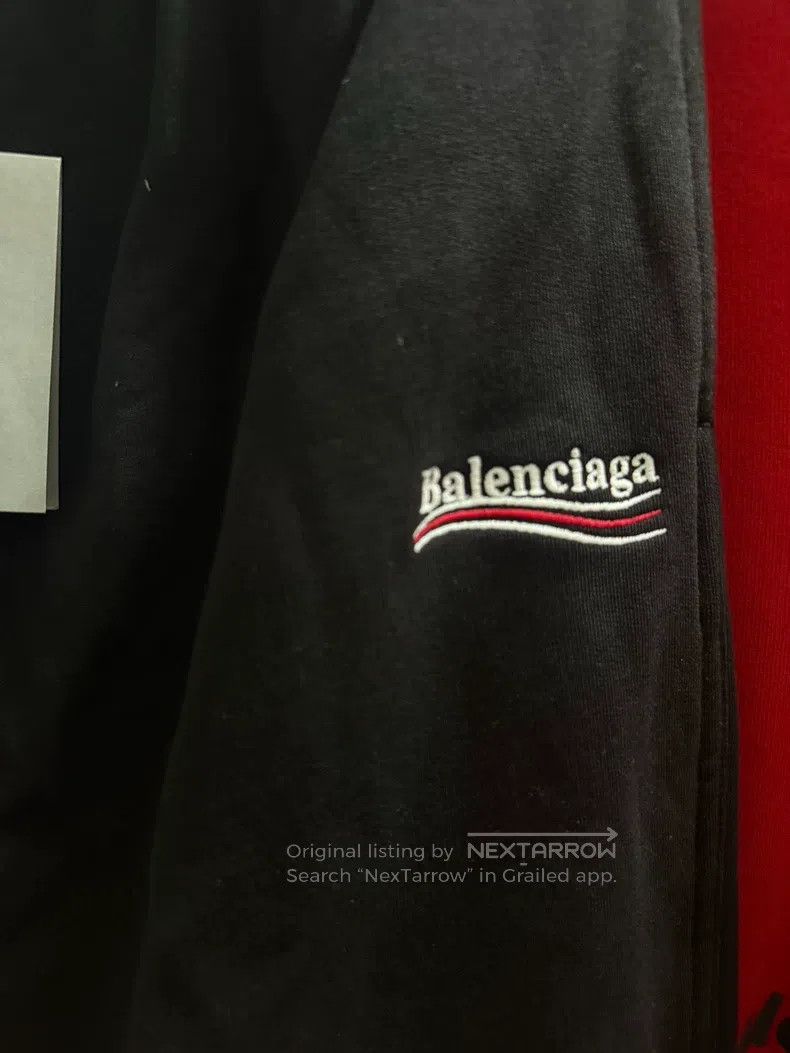 Balenciaga Balenciaga size XS Coke Embroidered Wide Leg Sweatpants XS Size US 27 - 3 Thumbnail
