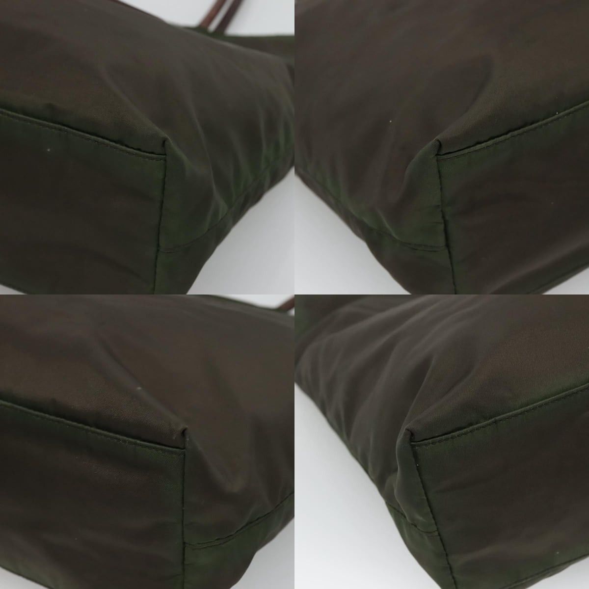 Prada PRADA Tote Bag Nylon Khaki Gold Size ONE SIZE - 10 Thumbnail