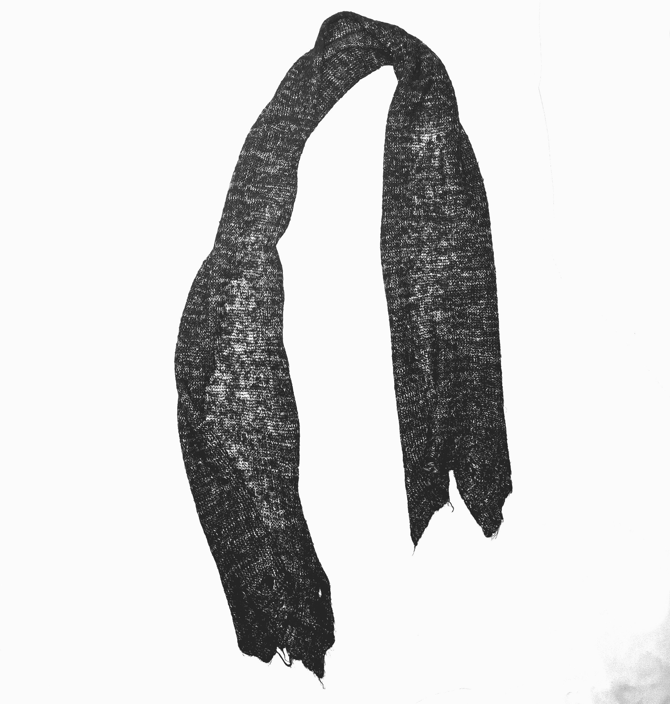 Isabel Benenato Mohair Wool Scarf Size ONE SIZE - 3 Thumbnail