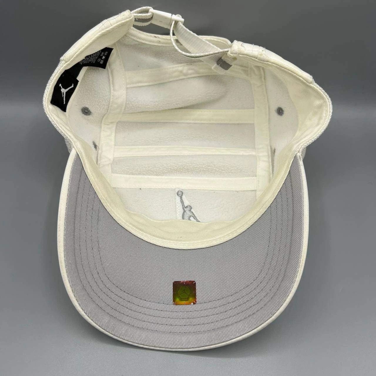 Jordan Brand Air Jordan 5 Panel Hat Men White Embroidered Logo Strap Back Size ONE SIZE - 2 Thumbnail