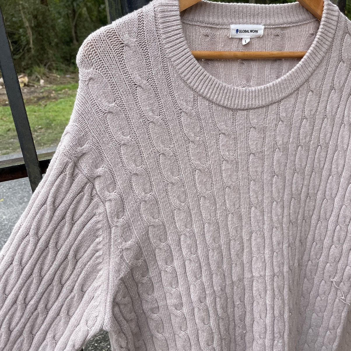 Global Work × Japanese Brand × Vintage 🔥Vintage Global Work Nice Design Pullover Women Knitwear Size M / US 6-8 / IT 42-44 - 6 Thumbnail