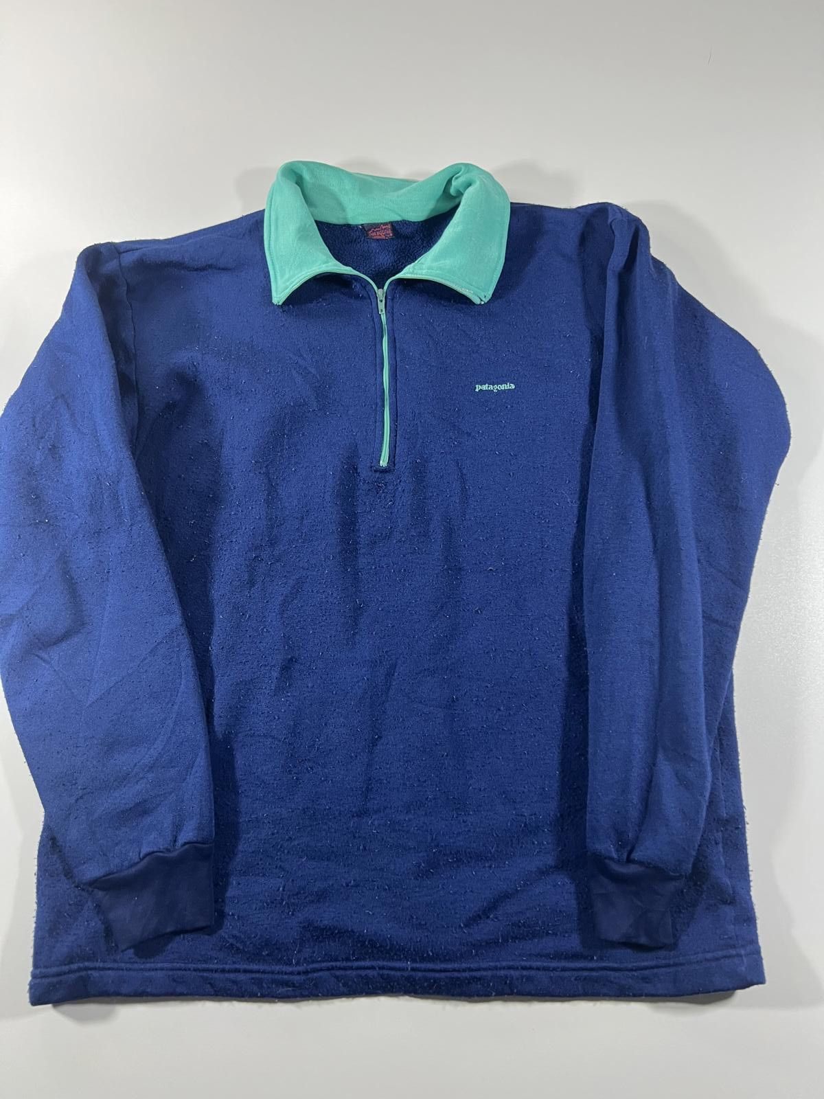 Patagonia Patagonia WomensFleece Pullover with Quarter-Zip Collar Size L / US 10 / IT 46 - 1 Thumbnail