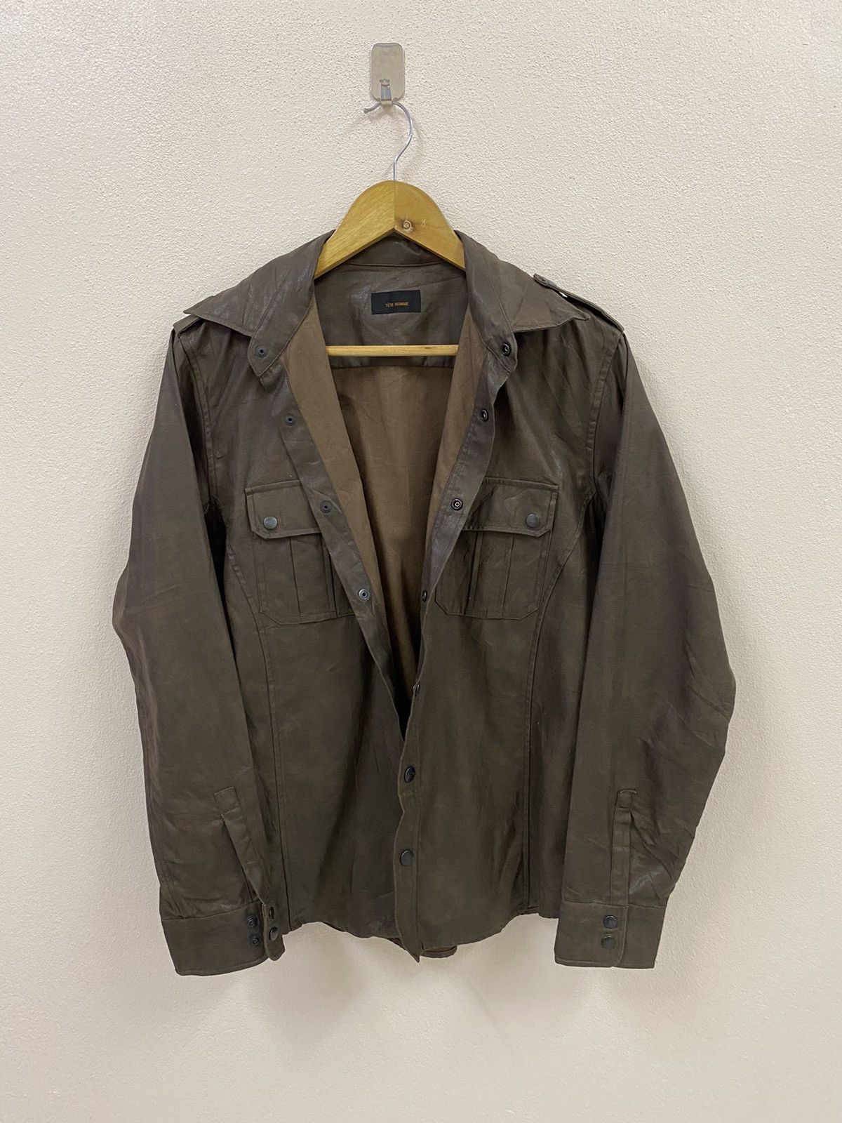 Issey Miyake Tete Homme Jacket Button Up Size US M / EU 48-50 / 2 - 1 Thumbnail