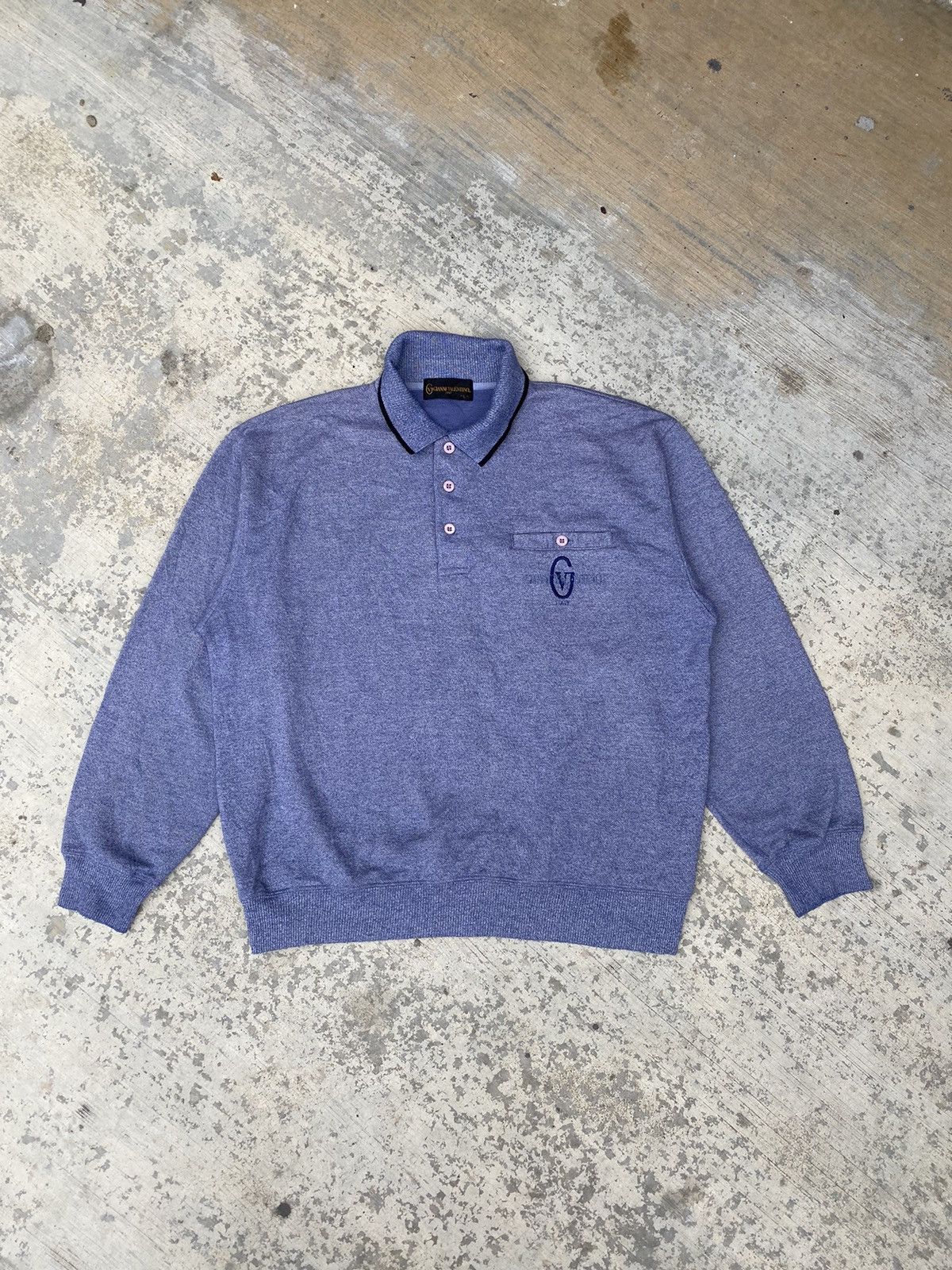 Japanese Brand × Vintage ⚡️Steals⚡️Gianni Valentino sweatshirt Size US L / EU 52-54 / 3 - 1 Thumbnail