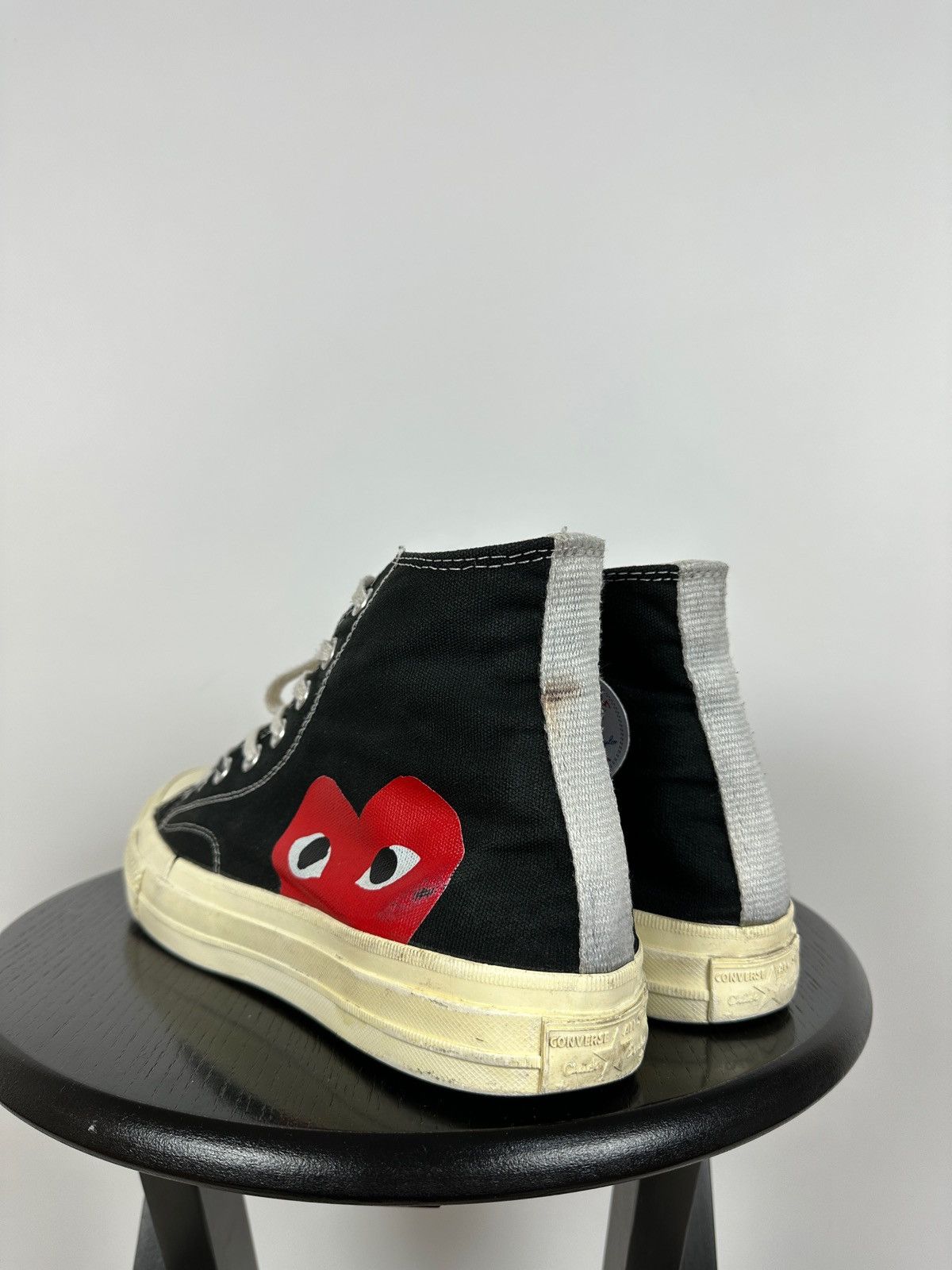 Comme des Garcons Comme Des Garçons x Chuck Taylor Converse All Star Hi Top Size US 10 / EU 43 - 3 Thumbnail