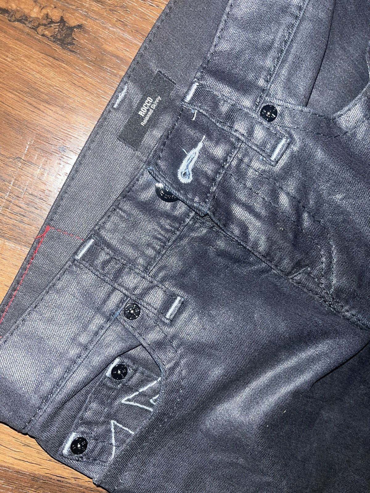 True Religion True Religion Wax Denim Size US 29 - 5 Thumbnail