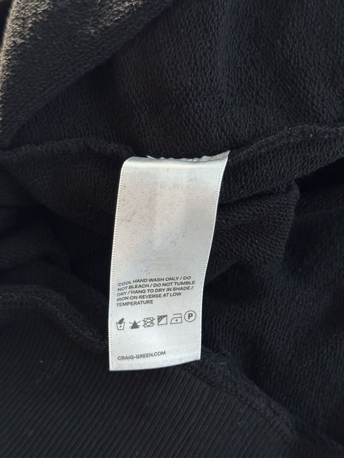 Craig Green Black Laced Sweatshirt FW21 XL Size US XL / EU 56 / 4 - 8 Thumbnail