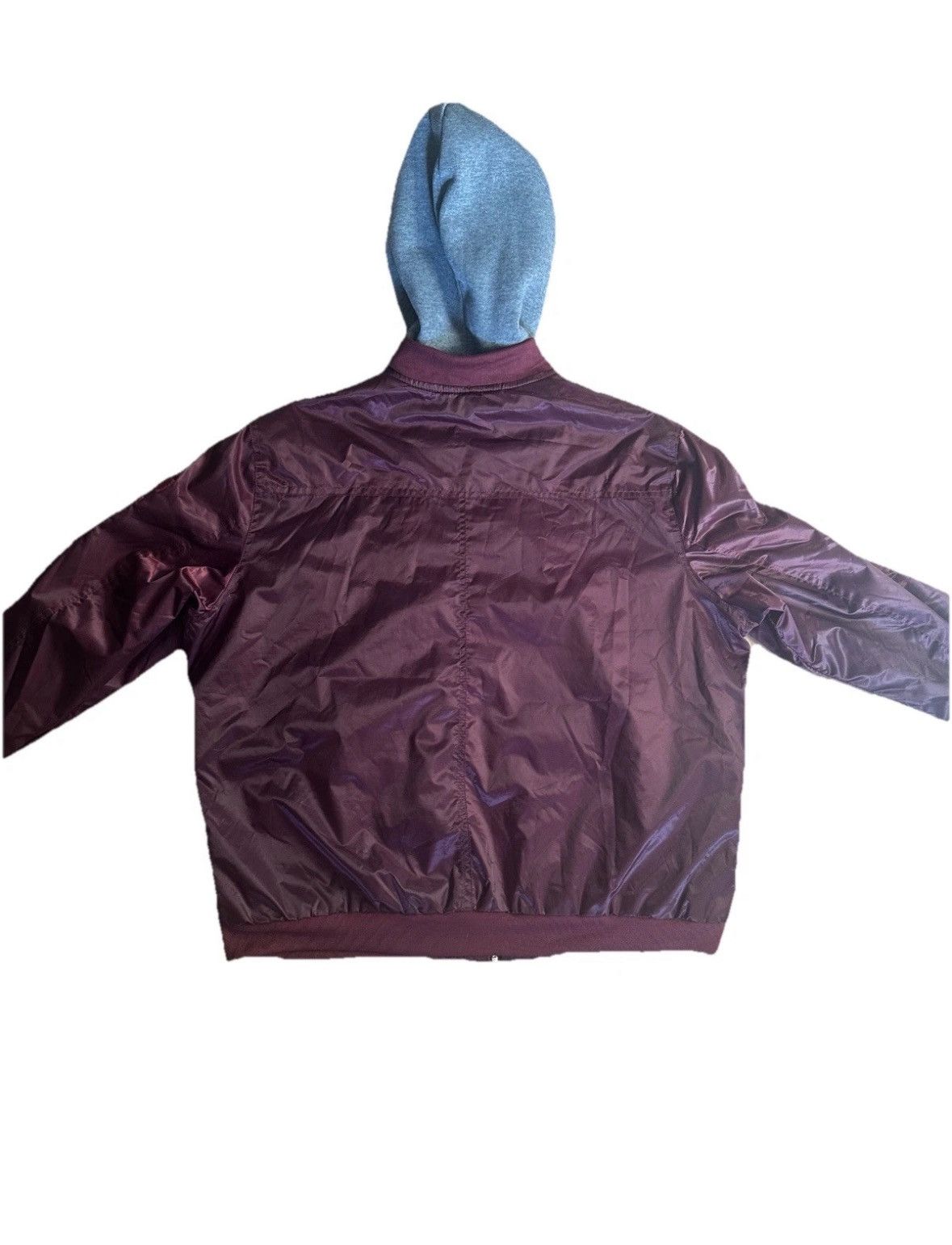 Members Only Members Only bomber jacket with a built-in gray hoodie. Size US XXL / EU 58 / 5 - 3 Thumbnail