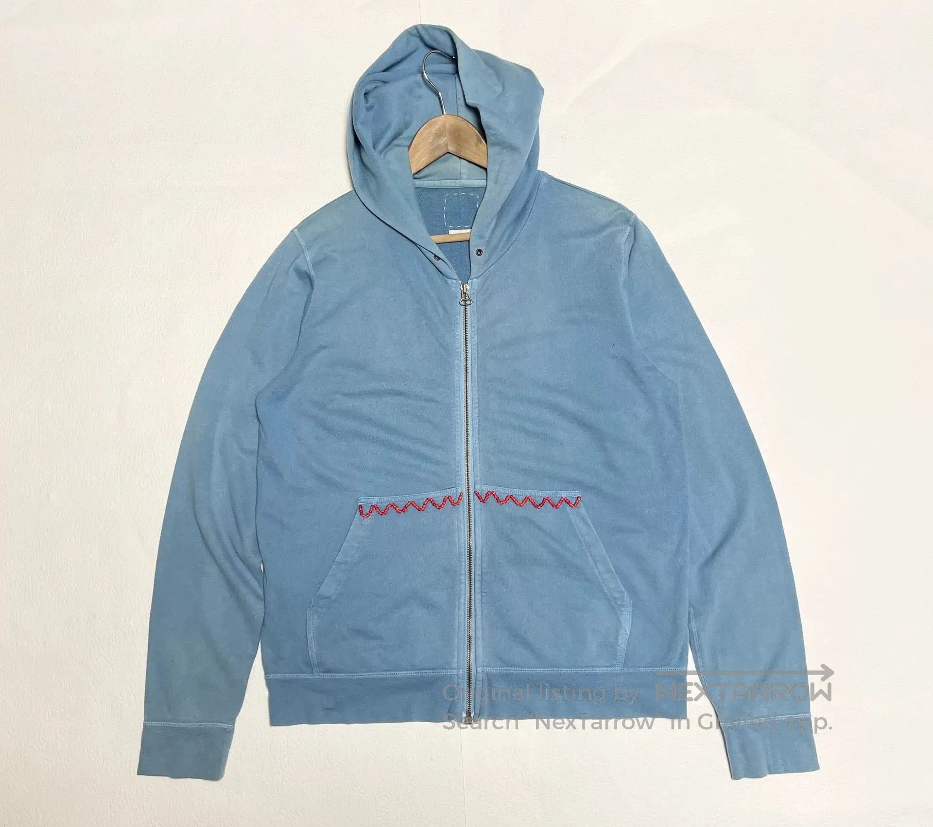 Visvim visvim blue dye zip hoodie limited edition. Size US L / EU 52-54 / 3 - 1 Thumbnail