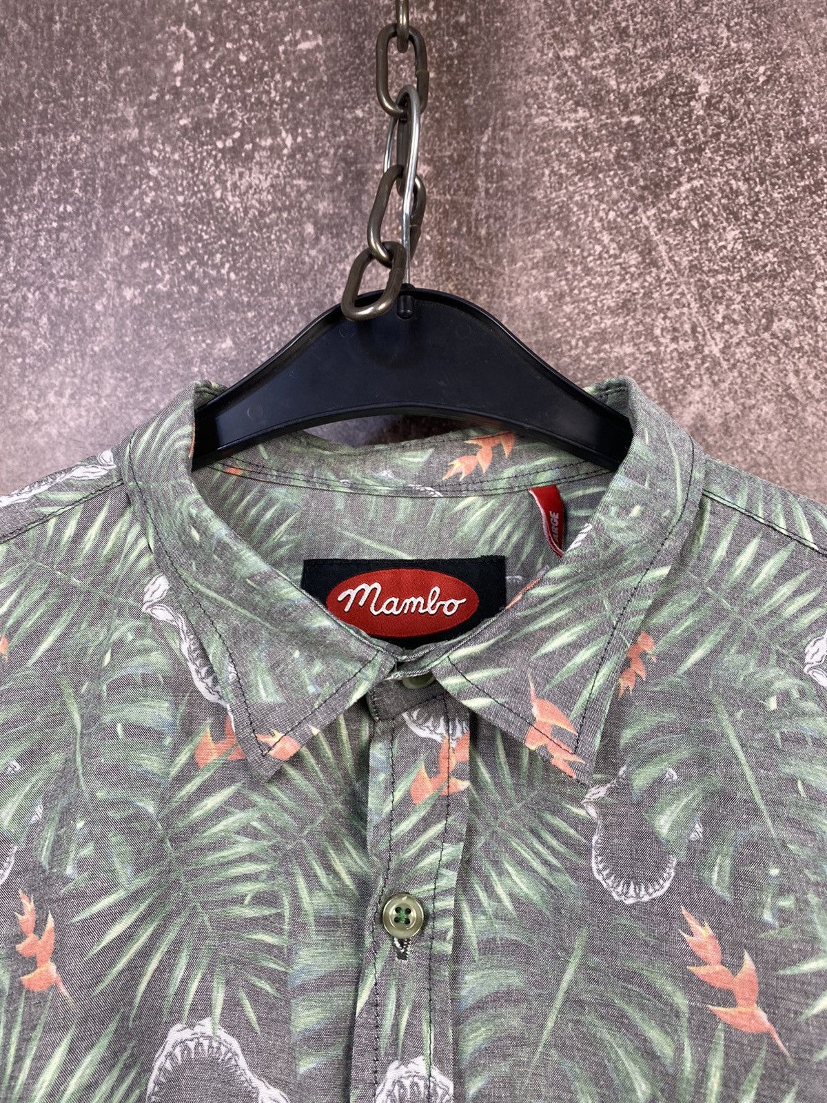 Mambo Vintage Hawaii shirt button up Hawaiian Loud Shirt Mambo 90s Size US XL / EU 56 / 4 - 5 Thumbnail