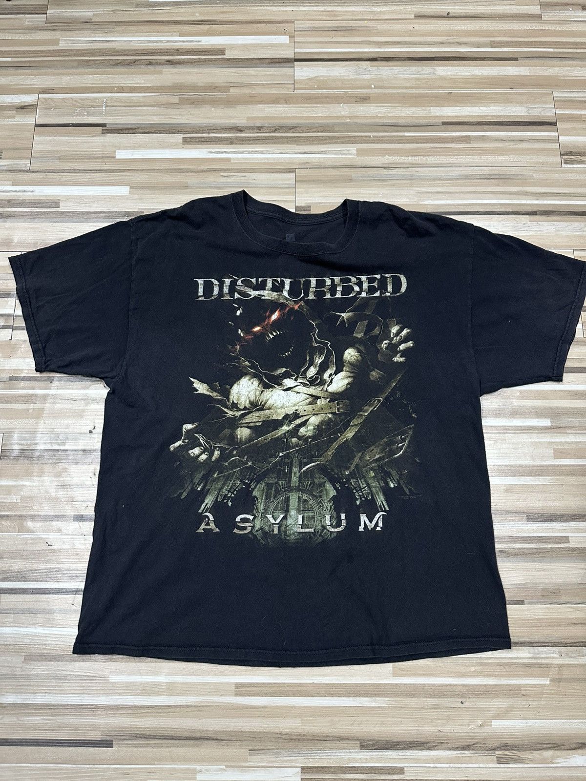 Band Tees Vintage Disturbed Asylum 2010/11 North American Tour T-Shirt Size US XL / EU 56 / 4 - 1 Thumbnail