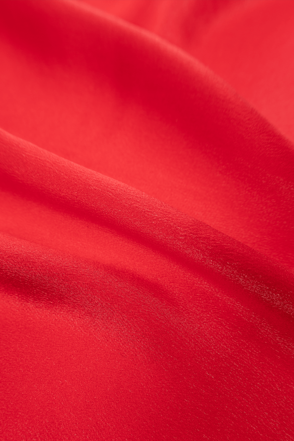 Saint Laurent Paris o1la1rc1a1025 Size: OS / SL Pocket Square Scarf Silk Satin Size ONE SIZE - 3 Thumbnail