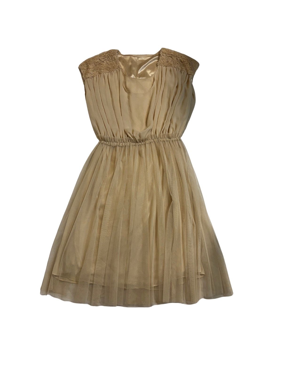 Other Cream Dress.wd1660 Size S / US 4 / IT 40 - 9 Thumbnail