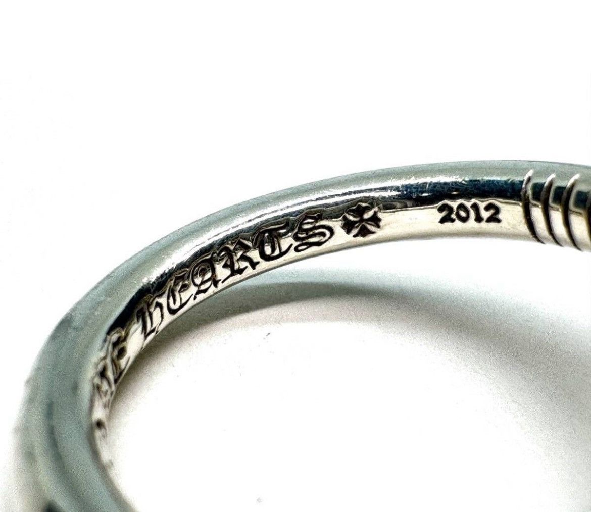 Chrome Hearts Chrome Hearts Nail Ring Cross Ball Silver Size ONE SIZE - 3 Thumbnail