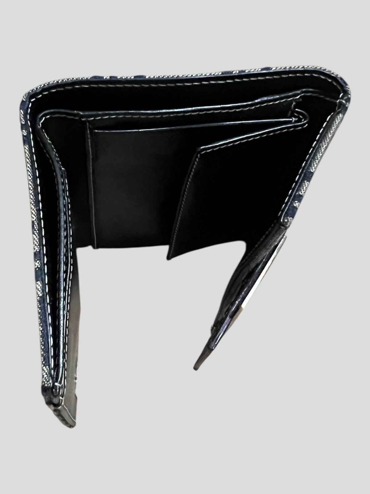 Fendi Fendi FF Zucca Monogram Metal Plated Compact Leather Wallets Size ONE SIZE - 6 Thumbnail