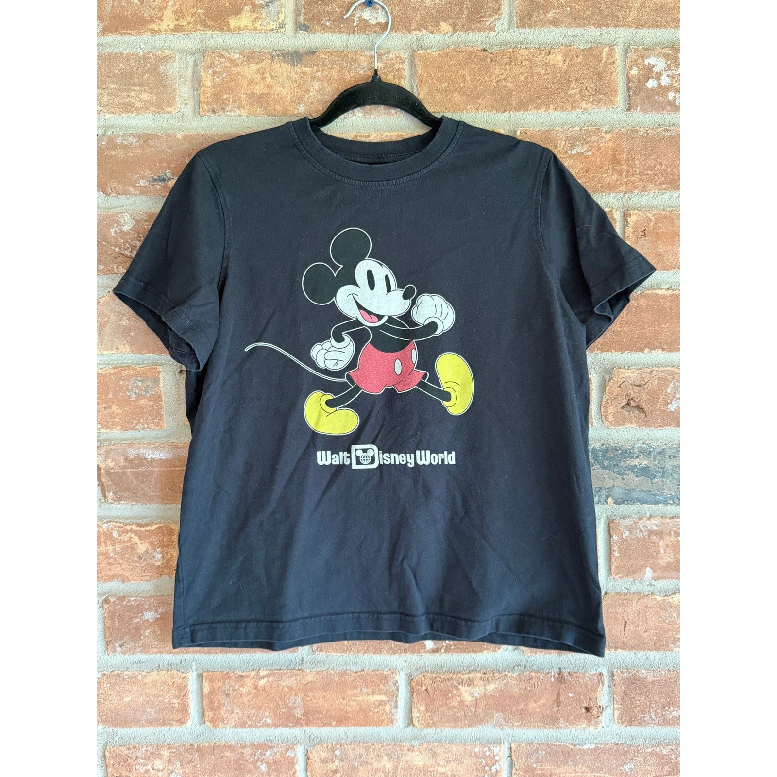 Disney Disney Mickey Mouse Graphic Tee Black Small XS Size S / US 4 / IT 40 - 1 Thumbnail