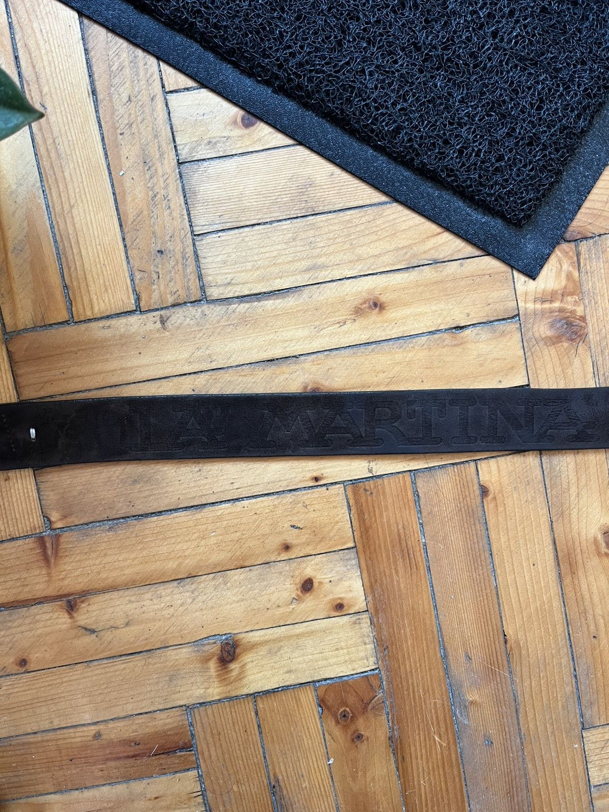 La Martina × Vintage Vintage La Martina Big Logo Leather Belt Size ONE SIZE - 3 Thumbnail
