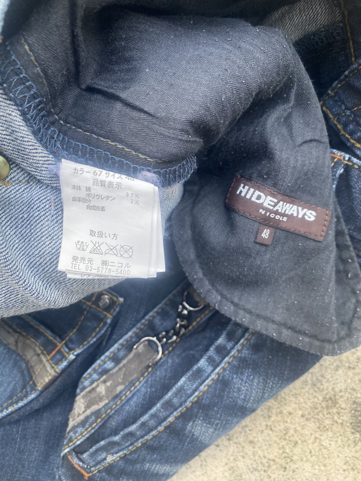 If Six Was Nine × Japanese Brand × Nicole Club Flare Jeans Nicole Club Faded Honeycomp Size US 32 / EU 48 - 25 Thumbnail