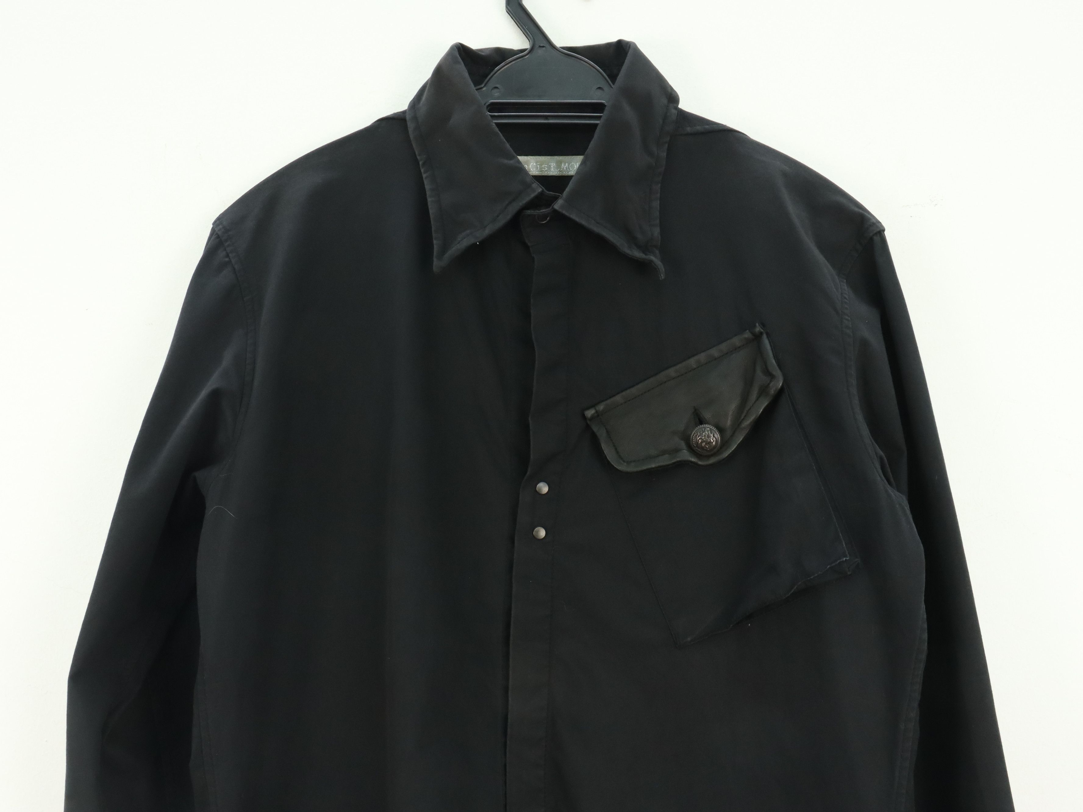 FranCisT MOR.K.S × Seditionaries Gothic Seditionaries Punk Horse Leather Trim Pocket LS Shirt Size US S / EU 44-46 / 1 - 3 Thumbnail