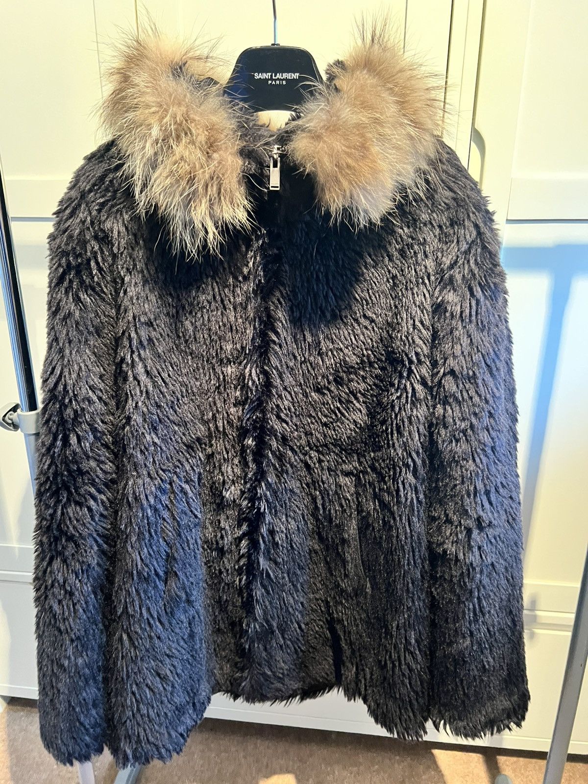 Saint Laurent Paris Saint laurent Paris fur parka Size US L / EU 52-54 / 3 - 2 Thumbnail