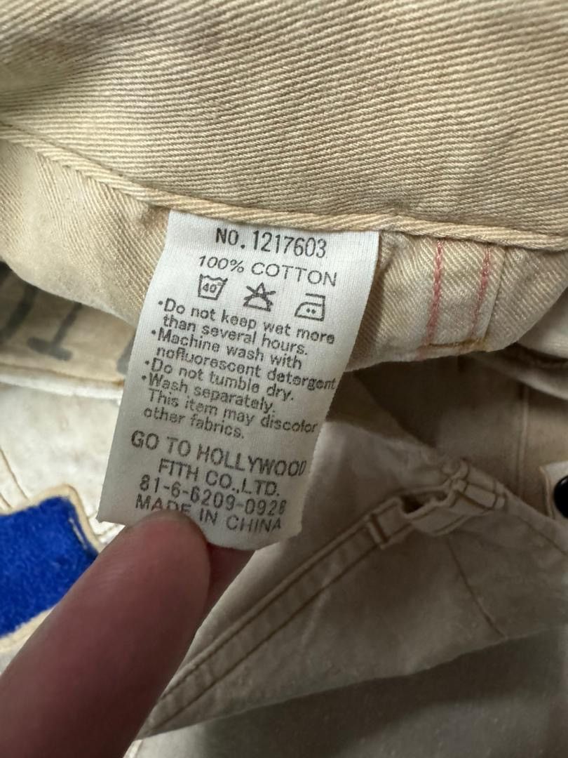 Vintage 💥 Go To Hollywood Baker Pants 90s Sick Faded Y C C Logo Size US 30 / EU 46 - 10 Thumbnail