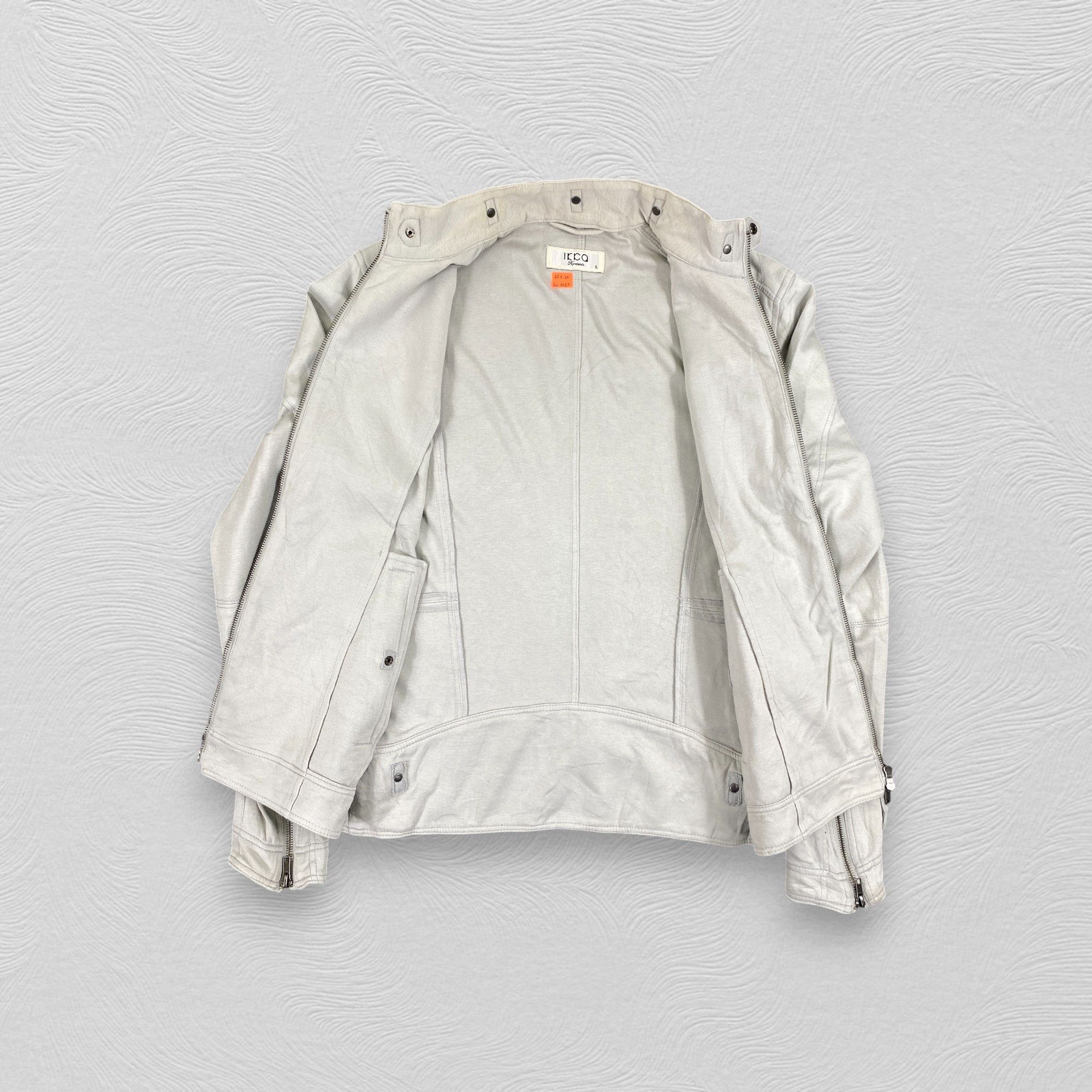 Japanese Brand Womens Vintage Ikka Zipper Sweatshirt - SW0137 Size M / US 6-8 / IT 42-44 - 3 Thumbnail