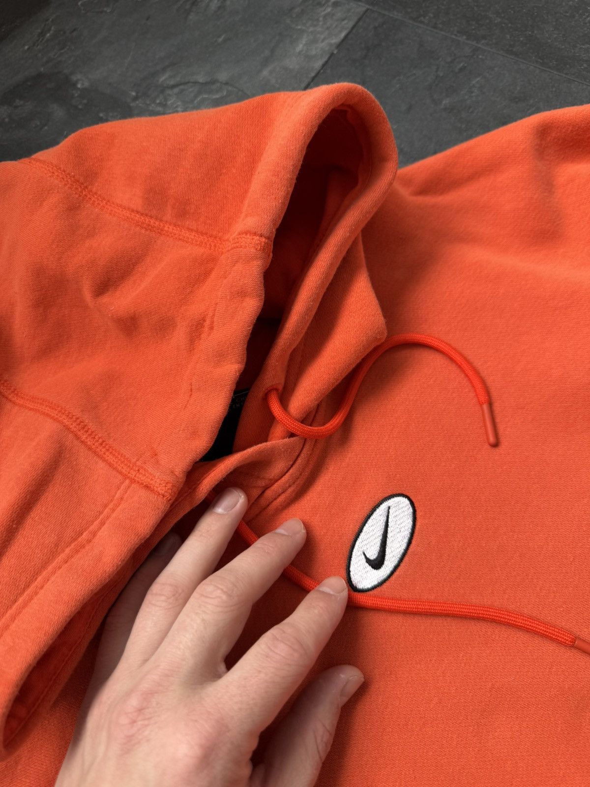 Nike × Vintage Vintage Nike big logo swoosh hoodie Size US XS / EU 42 / 0 - 3 Thumbnail