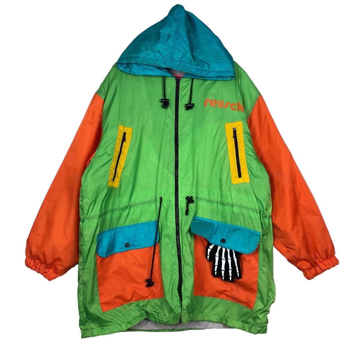 Japanese Brand 🔥Rare Colour Mix Reusch Activewear Colour Block Design Size US L / EU 52-54 / 3 - 1 Thumbnail