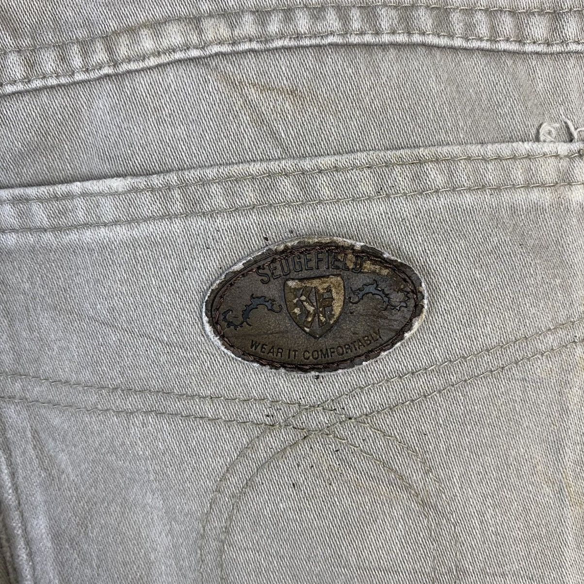 Wrangler DL Wrangler Gray ripped distressed cargo Casual Pants #C776 Size US 32 / EU 48 - 13 Thumbnail
