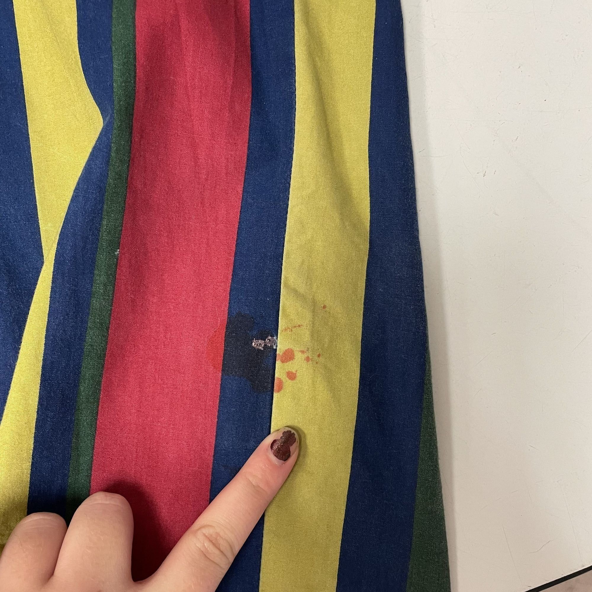 Guess Vtg GUESS LoGo George Marciano RED YELLOW GREEN Bold Shirt Size US M / EU 48-50 / 2 - 9 Thumbnail