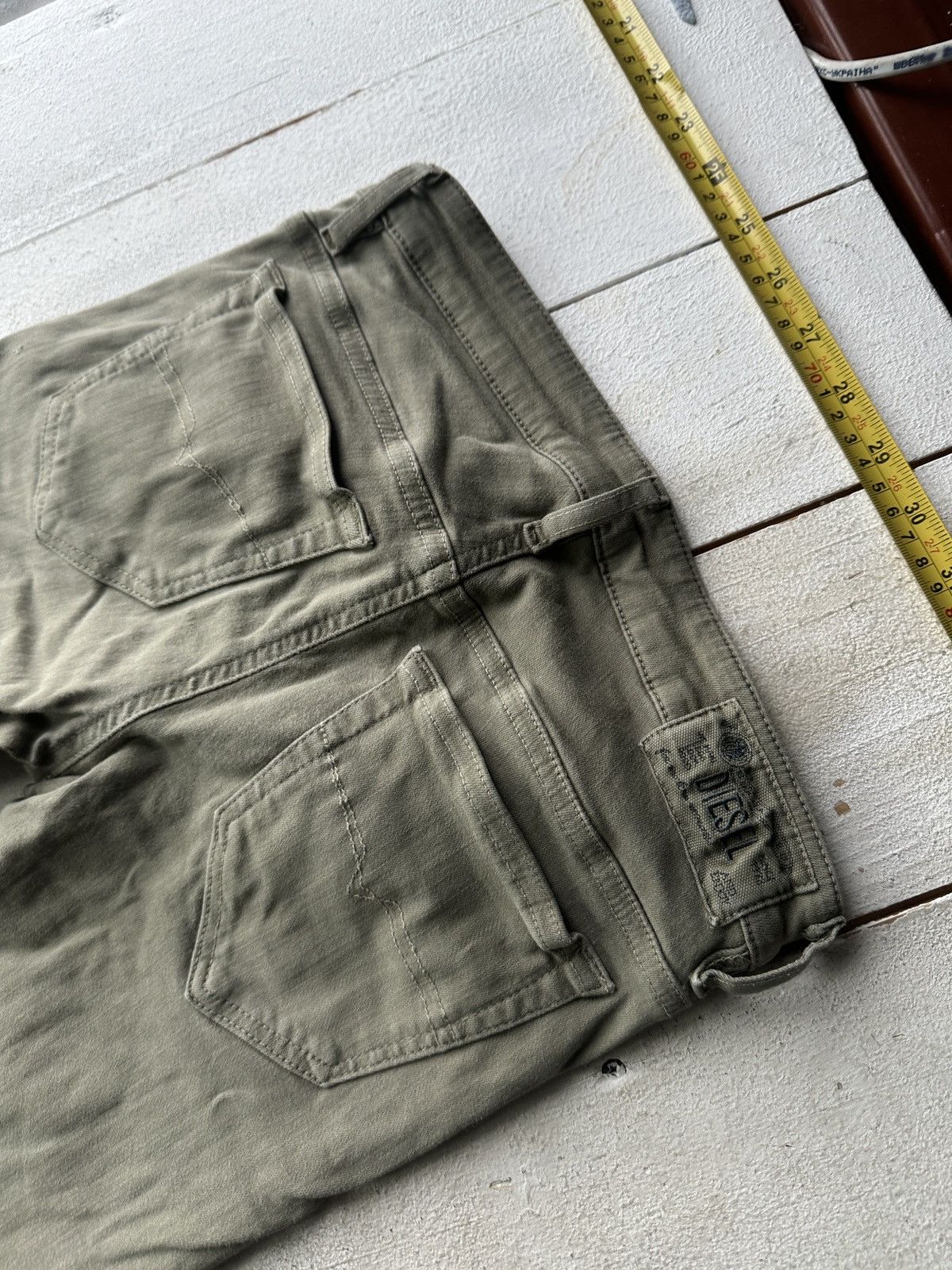 Diesel 🚨Gothic Diesel Regular Slim relax Flared Jeans Womens Size 25" / US 0 / IT 36 - 9 Thumbnail
