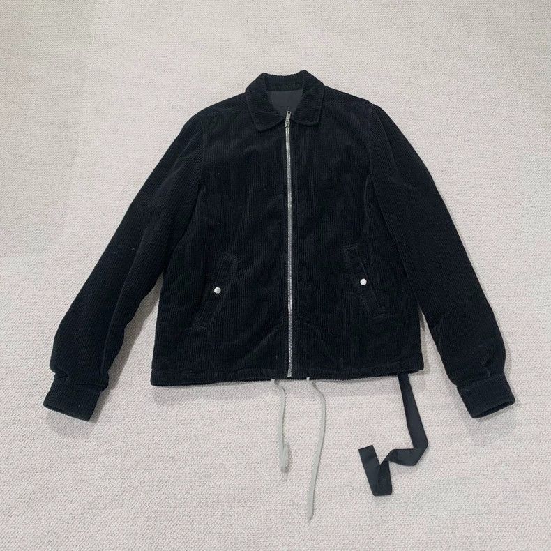 Rick Owens Corduroy zipper cotton jacket-2506