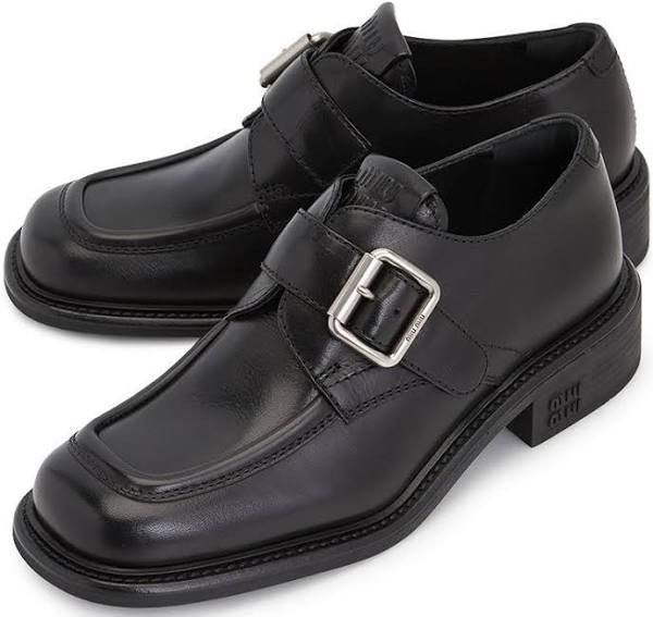 Miu Miu Leather Brogue Shoes
