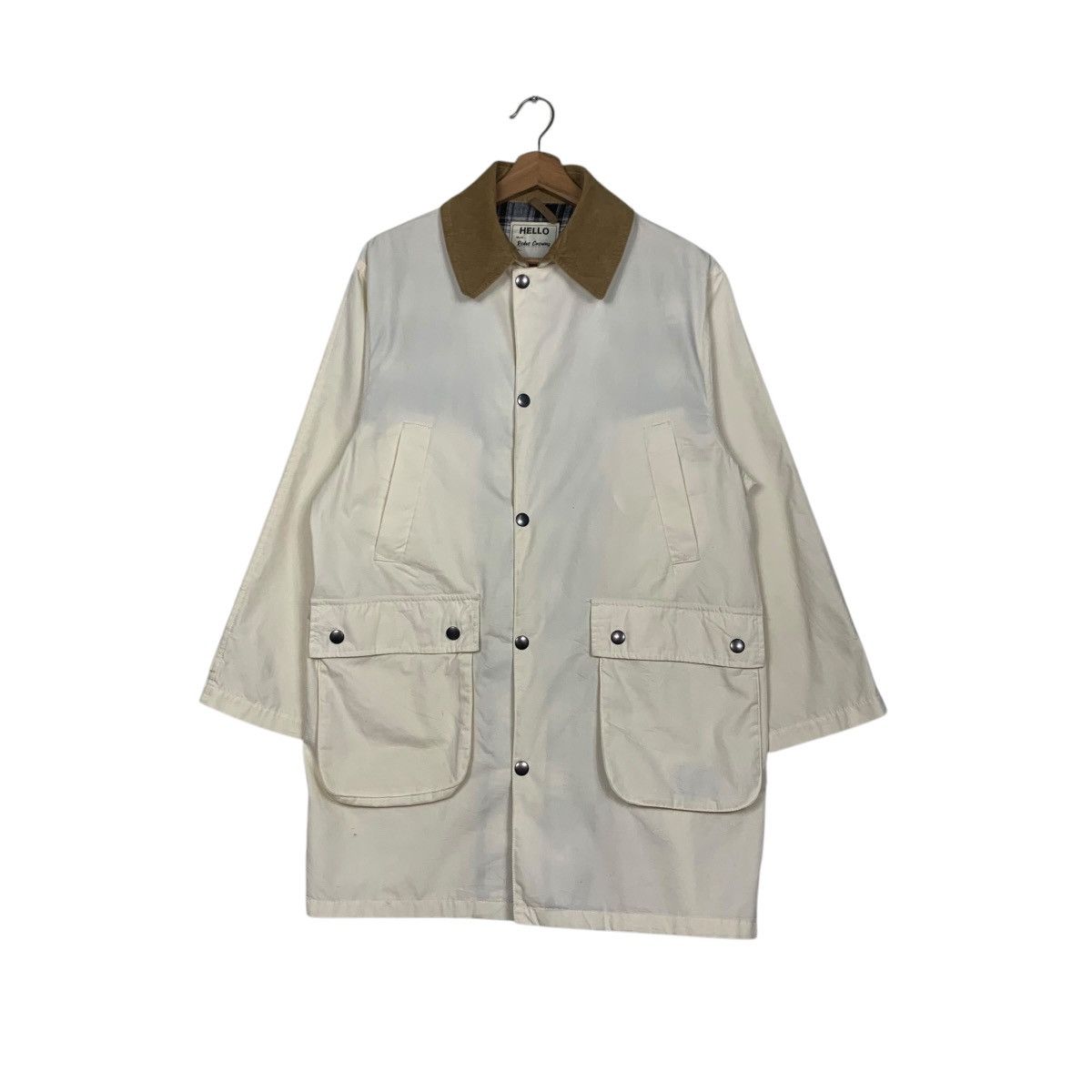 Japanese Brand RODEO CROWNS Lightweight Barn Coat Jacket #2758-C124 Size US L / EU 52-54 / 3 - 1 Thumbnail