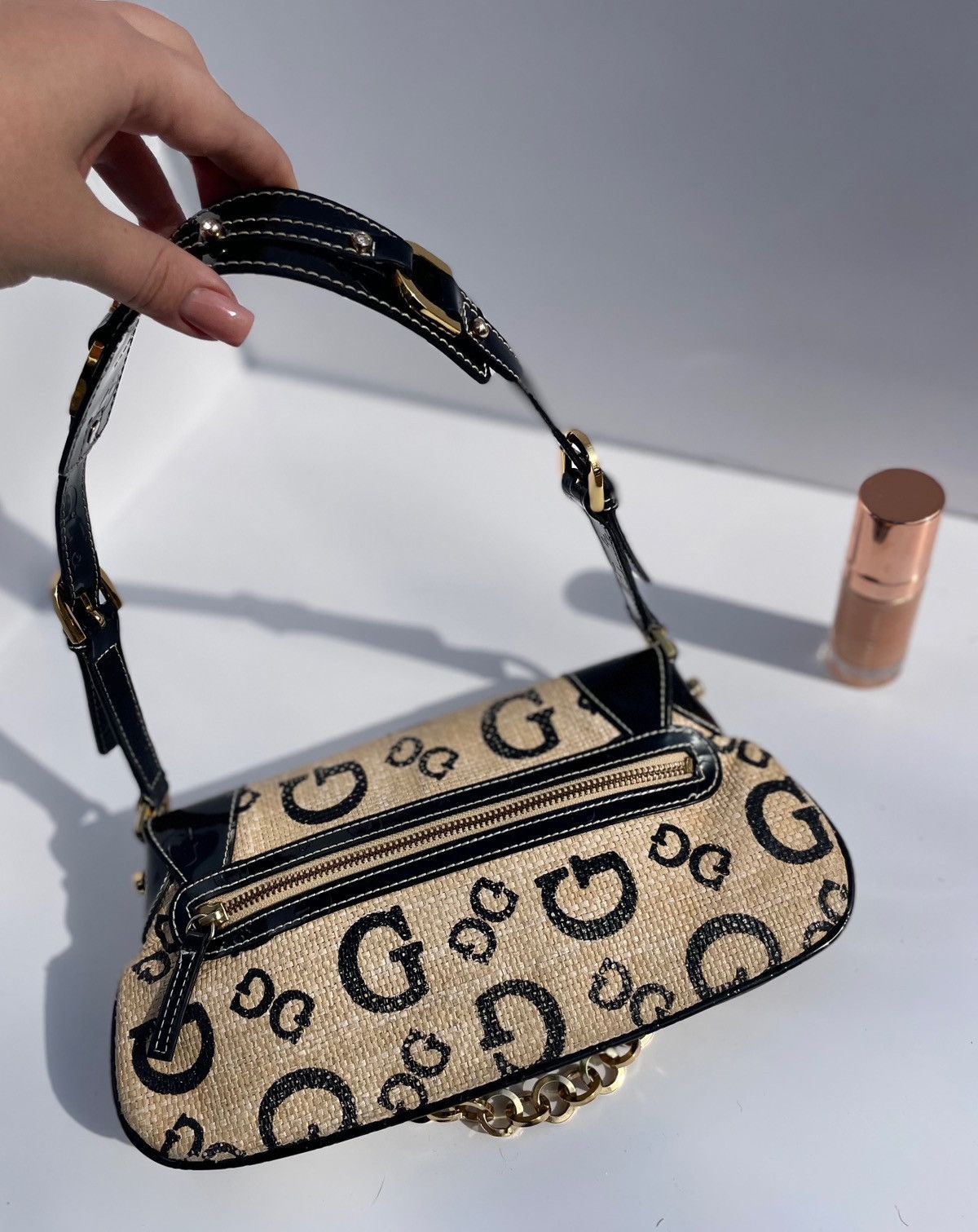 Guess Guess wicker vintage bag Size ONE SIZE - 25 Thumbnail