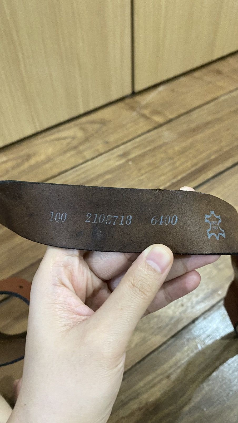 Vintage Y2K vintage belt leather made in italy Size ONE SIZE - 7 Thumbnail