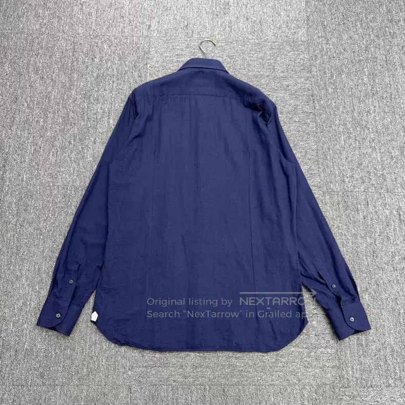 Loro Piana Loro Piana Solid Color Shirt Size US XS / EU 42 / 0 - 2 Thumbnail