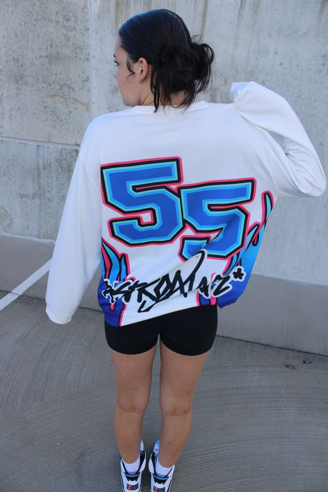 Other AOP Long Sleeve Flames Jersey *RARE* Size US XL / EU 56 / 4 - 4 Thumbnail