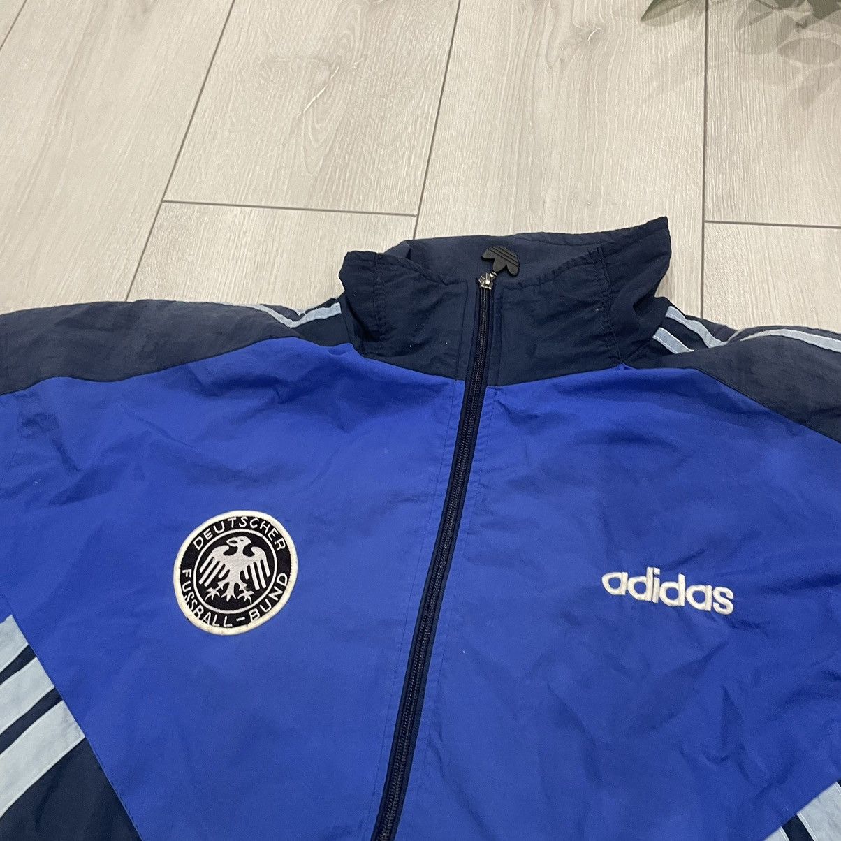 Adidas × Vintage Adidas 80s Deutscher Germany 🇩🇪 90s Soccer Jacket Jersey Size US M / EU 48-50 / 2 - 2 Thumbnail